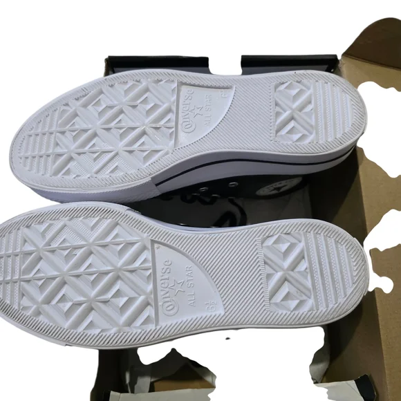 Converse Chuck Taylor All Star Lift Platform High Top Sneakers Black Worn Once - Picture 6 of 10